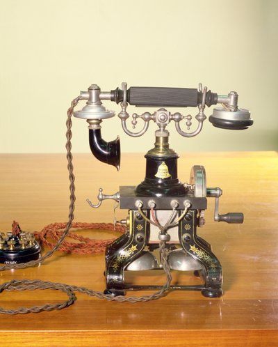 Ericsson Telephone, 1890 by Lars Magnus Ericsson